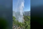 Yemek ısıtmak için yaktığı ateş incir bahçesini kül etti