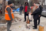 Yeni ilçe sağlık binasında sona doğru