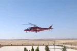 Yenidoğan bebeğe ambulans helikopter