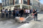 Yenipazar MESEM’de yangın ve acil durum tatbikatı yapıldı