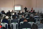 Yenipazar’da üreticiler şap hastalığıyla mücadele konusunda bilgilendirildi