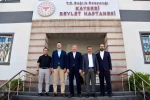 Yeşilhisar heyetinden Başhekim Çöl’e ziyaret 