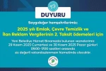 Yeşilyurt Belediye vezneleri, hafta sonu hizmet verecek