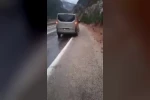 Yine aynı yer: 4 öğretmene mezar olan Tırtat mevkiinde kayalar düşmeye devam ediyor