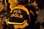 Yolda baygın bulunan kadın hastaneye kaldırıldı