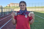 Yozgatlı genç sporcu yaz kış demeden çalıştı, adından söz ettiren başarılara imza attı