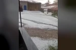 Yozgat’ta sağanak ve dolu etkili oldu