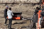 Yüksekova’da depreme dayanıksız olduğu için yıkılan okul "Jet Grout" sistemiyle yeniden yükseliyor