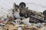 Yüksekova’da kamyonet şarampole yuvarlandı: 1 kişi yaralandı