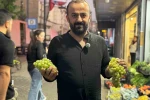 Yüksekova’da Şemdinli üzümü tezgahlarda yerini aldı