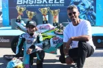 Zayn Sofuoğlu’na kupasını babası verdi