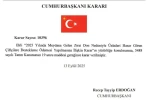 Zirai dondan etkilenen çiftçilere destek verilmesine ilişkin Cumhurbaşkanı Kararı Resmi Gazete’de