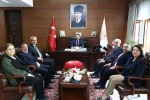 Zonguldak SGK heyetinden Vali Hacıbektaşoğlu’na ziyaret