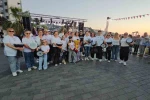 Zonguldaklı kadınlardan kurtuluş yıl dönümünde darbuka şov