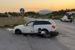 Zonguldak’ta kazada motosiklet sürücüsü hayatını kaybetti