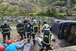 Zonguldak’taki sel ve taşkın tatbikatı gerçeğini aratmadı