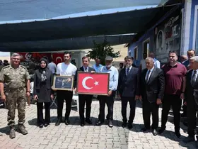 15 Temmuz şehidi Recep Gündüz dualarla anıldı
