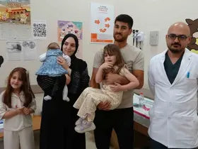 3 yaşındaki Mihrimah saat pili yuttu
