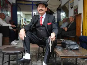 71 yaşındaki ’yürüyen Çarşamba’
