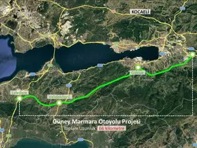 78 kilometrelik Kocaeli-Yalova Otoyolu’nda planlar onaylandı
