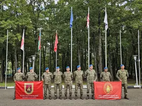 9 subay ve 1 astsubay Gürcistan’da Yaz Temel Dağcılık Kursu’na katıldı
