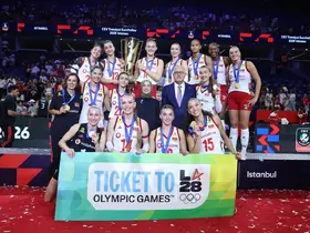 A Milli Kadın Voleybol Takımı, Los Angeles 2028 Olimpiyat Oyunları biletini aldı
