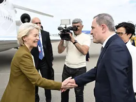 AB Komisyonu Başkanı Leyen, Azerbaycan’da
