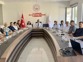 Acil durumlar sonrasında sunulacak psikososyal destek hizmetleri değerlendirildi
