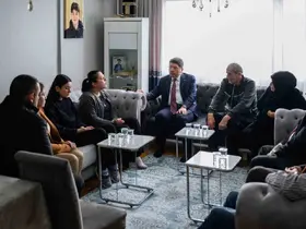 Adalet Bakanı Tunç, Atlas Çağlayan’ın ailesini ziyaret etti
