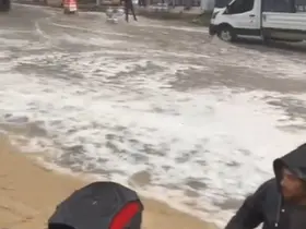 Adana’da dolu, sağanak ve hortum hayatı felç etti
