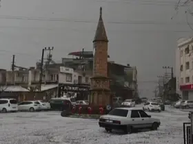 Adana’da dolu yağışı etkili oldu
