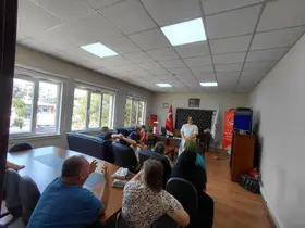 Adana’da ’Engelli Evde Bakım Hizmeti’nden faydalanan ailelere eğitim
