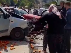 Adana’da trafik kazası: 2 yaralı
