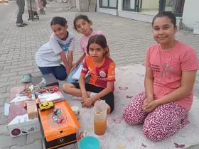 Adıyaman’da çocuklardan örnek yardım kampanyası
