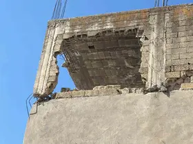 Adıyaman’da hasarlı binalar korkutuyor
