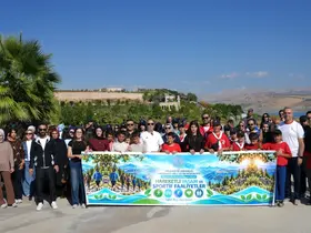 Adıyaman’da öğretmen ve öğrenciler doğa yürüyüşünde buluştu
