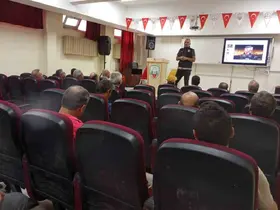 Adıyaman’da öğretmenlere uyuşturucuyla mücadele semineri
