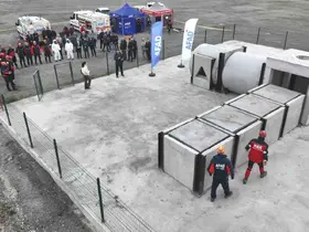 Ağrı’da afetlere müdahale kapasitesini artıracak parkur açıldı
