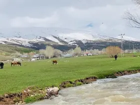 Ağrı’da iki mevsim bir arada
