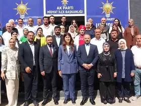 AK Parti İstanbul Milletvekili Ayaydın Midyat’ta temaslarda bulundu
