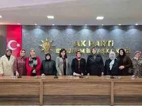 Ak Parti Kadın Kolları; "Kadınlarımız yalnız değildir"
