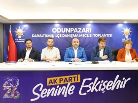 AK Parti Odunpazarı Daraltılmış İlçe Danışma Meclisi Toplantısı gerçekleştirildi
