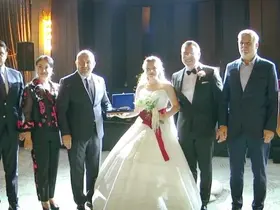 AK Parti Teşkilatı Ticaret İl Müdürü Kürkçü’nün mutlu gününe ortak oldu
