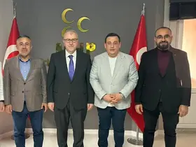 AK Parti’den MHP’ye ’Hayırlı Olsun’ ziyareti
