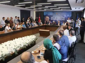 AK Partili heyetten, Türkiye Yüzyılı Buluşmaları
