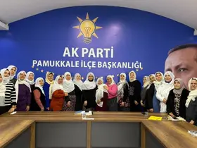 AK Partili kadınlardan Başkan Zeynep Güneş’e şalvarlı destek
