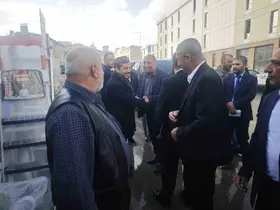 Akçadağ Çarşısı’nda esnafın talepleri değerlendirildi
