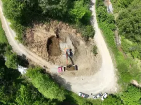 Akçakoca’da 4 kilometrelik üst yapısı tamam
