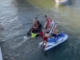Akçakoca’da jetski kazası: 1’i ağır 2 yaralı
