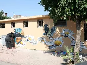 Akdeniz’in parkları sanatla renkleniyor
